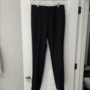 NWT The Kooples black unisex tapered leg trouser. FR size 46 (small equiv).